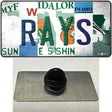 Rays Strip Art Novelty Metal Hat Pin Tag