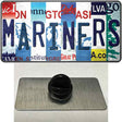 Mariners Strip Art Novelty Metal Hat Pin Tag