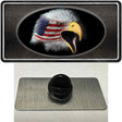 American Flag Eagle Black Novelty Metal Hat Pin