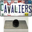 Cavaliers Strip Art Novelty Metal Hat Pin Tag