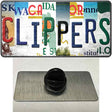 Clippers Strip Art Novelty Metal Hat Pin Tag