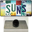 Suns Strip Art Novelty Metal Hat Pin Tag