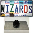 Wizards Strip Art Novelty Metal Hat Pin Tag