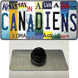 Canadiens Strip Art Novelty Metal Hat Pin Tag