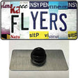 Flyers Strip Art Novelty Metal Hat Pin Tag