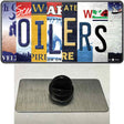 Oilers Strip Art Novelty Metal Hat Pin Tag