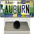 Auburn Strip Art Novelty Metal Hat Pin Tag