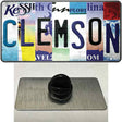 Clemson Strip Art Novelty Metal Hat Pin Tag