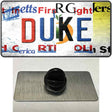 Duke Strip Art Novelty Metal Hat Pin Tag