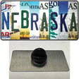 Nebraska Strip Art Novelty Metal Hat Pin Tag