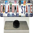 Oklahoma State Strip Art Novelty Metal Hat Pin Tag