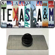 Texas A&M Strip Art Novelty Metal Hat Pin Tag