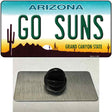 Go Suns Novelty Metal Hat Pin Tag