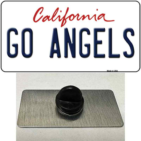 Go Angels Novelty Metal Hat Pin Tag