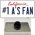 Number 1 Athletics Fan Novelty Metal Hat Pin Tag