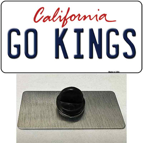 Go Kings Novelty Metal Hat Pin Tag