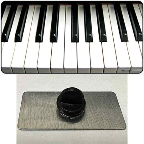 Piano Key board Novelty Metal Hat Pin