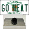 Go Heat Novelty Metal Hat Pin Tag