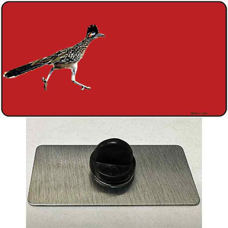 Roadrunner Offset Novelty Metal Hat Pin