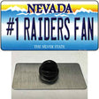 Number 1 Raiders Fan Nevada Novelty Metal Hat Pin Tag