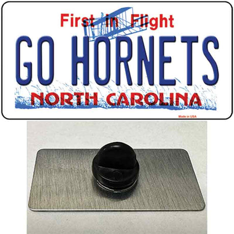 Hornets Fan Novelty Metal Hat Pin Tag