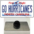 Go Hurricanes Novelty Metal Hat Pin Tag