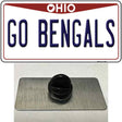 Go Bengals Novelty Metal Hat Pin Tag