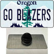 Go Blazers Novelty Metal Hat Pin Tag