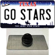 Go Stars Novelty Metal Hat Pin Tag