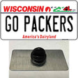 Go Packers Novelty Metal Hat Pin Tag