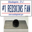 Number 1 Redskins Fan Novelty Metal Hat Pin Tag