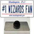 Number 1 Wizards Fan Novelty Metal Hat Pin Tag