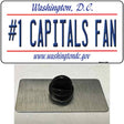 Number 1 Capitals Fan Novelty Metal Hat Pin Tag