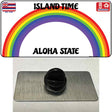 Hawaii Blank Novelty Metal Hat Pin Tag