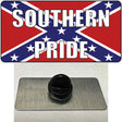 Southern Pride Confederate Novelty Metal Hat Pin Tag