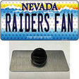 Raiders Fan Nevada Novelty Metal Hat Pin Tag