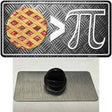 Pie Greater Than Pi Novelty Metal Hat Pin Tag