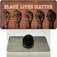 Black Lives Matter Fists Novelty Metal Hat Pin Tag