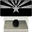 Arizona Flag Black  Novelty Metal Hat Pin Tag