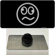 Loopy Black Novelty Metal Hat Pin Tag