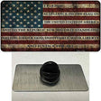 I Pledge Allegiance Flag Novelty Metal Hat Pin Tag