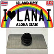 I Heart Lanai Novelty Metal Hat Pin Tag