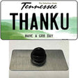 Thank You Novelty Metal Hat Pin Tag