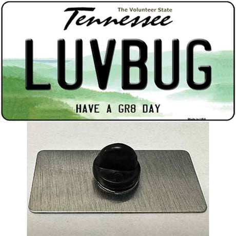 Love Bug Novelty Metal Hat Pin Tag