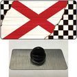 Alabama Racing Flag Novelty Metal Hat Pin Tag