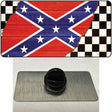 Confederate Racing Flag Novelty Metal Hat Pin Tag