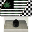 Weed American Racing Flag Novelty Metal Hat Pin Tag