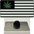 American Weed Novelty Metal Hat Pin Tag