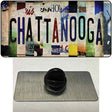 Chattanooga Strip Art Novelty Metal Hat Pin Tag