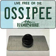 Ossipee New Hampshire Novelty Metal Hat Pin Tag